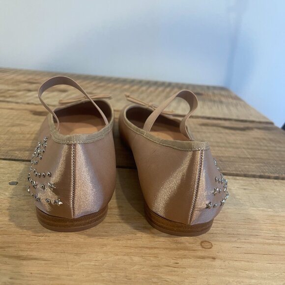 Jeffrey Campbell x FP x Understated Leather Stars Align Ballet Flats  Size 8.5 - Picture 7 of 9